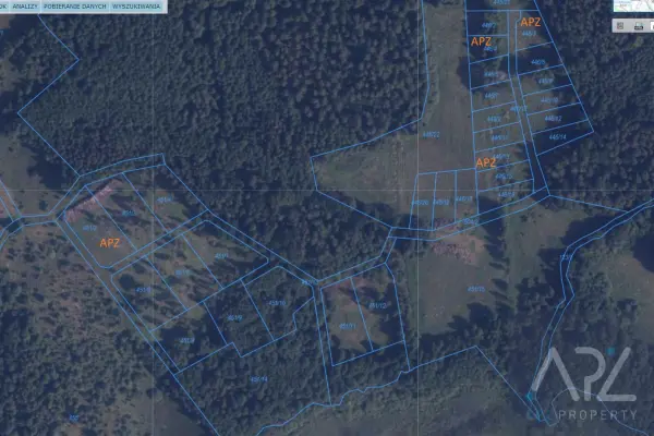 drawski, Wierzchowo, DZIAŁKI REKREACYJNE NAD JEZIOREM WIERZCHOWO