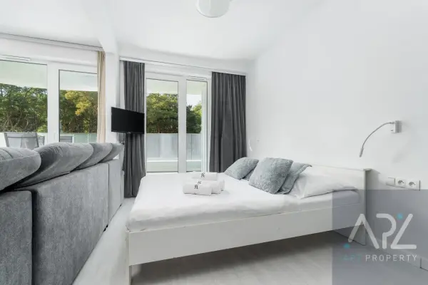 gryficki, Trzebiatów, Rogowo, Kołobrzeska, Apartament z miejscem postojowym w Rogowo Pearl!