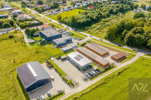 kołobrzeski, Kołobrzeg, Zieleniewo, Marmurowa, HALA 299 m2 (DZIAŁKA 1740 M2) K/KOŁOBRZEGU!