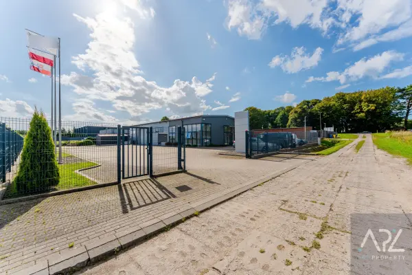 kołobrzeski, Kołobrzeg, Zieleniewo, Marmurowa, HALA 299 m2 (DZIAŁKA 1740 M2) K/KOŁOBRZEGU!